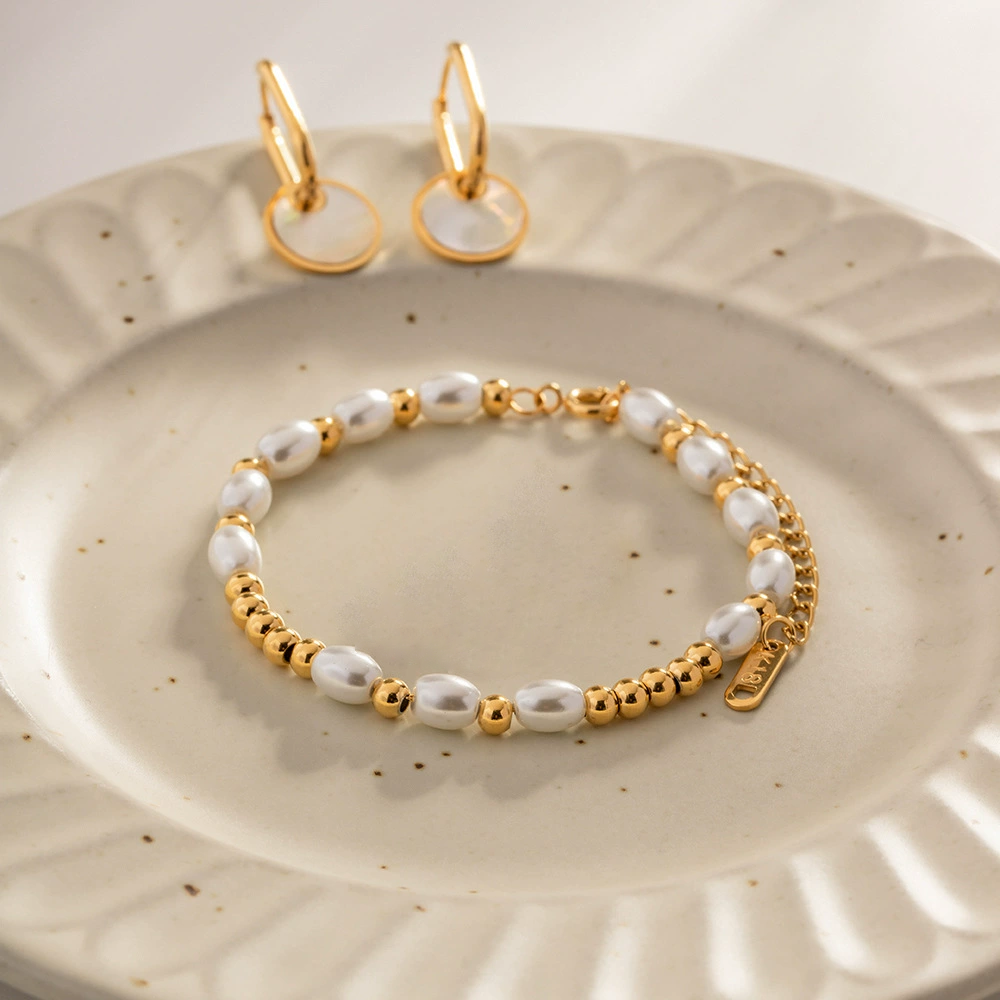 Bracelet en Perles d'Eau Douce Wynn