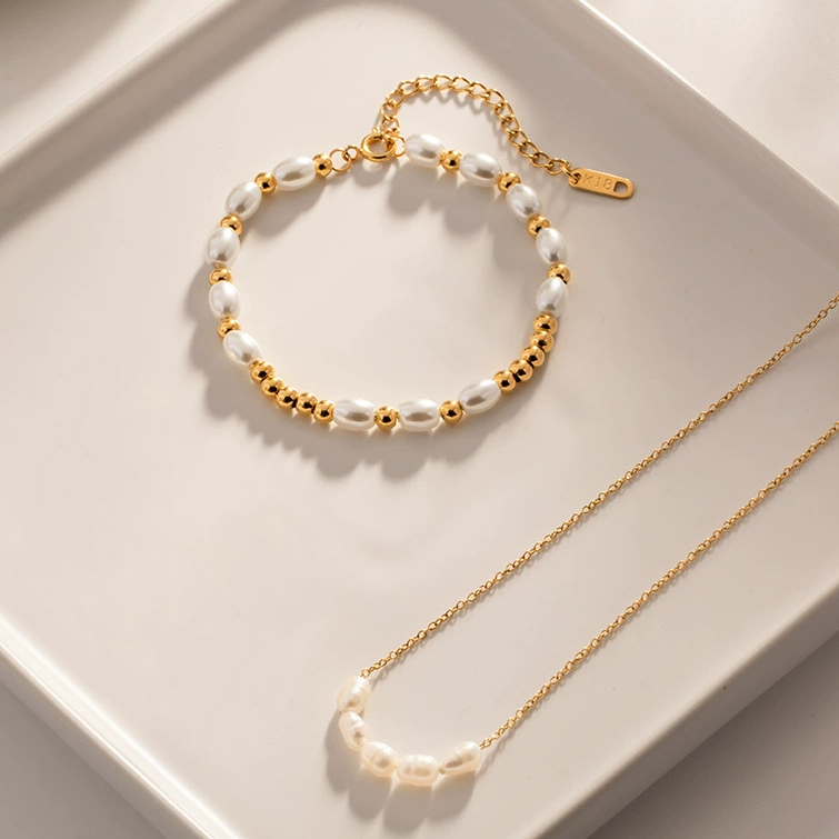 Bracelet en Perles d'Eau Douce Wynn