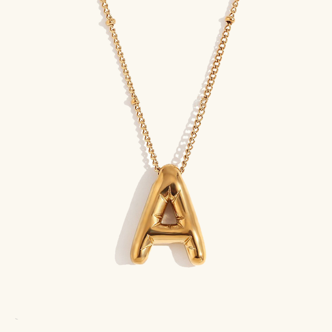 Collier Initiale en Or