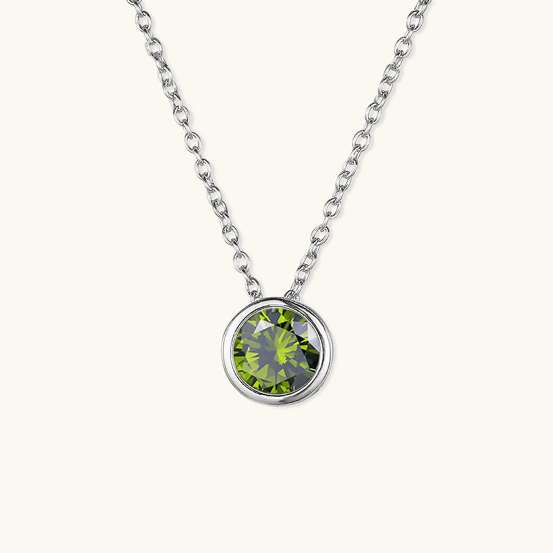 Collier Amelia en Pierre Colorée