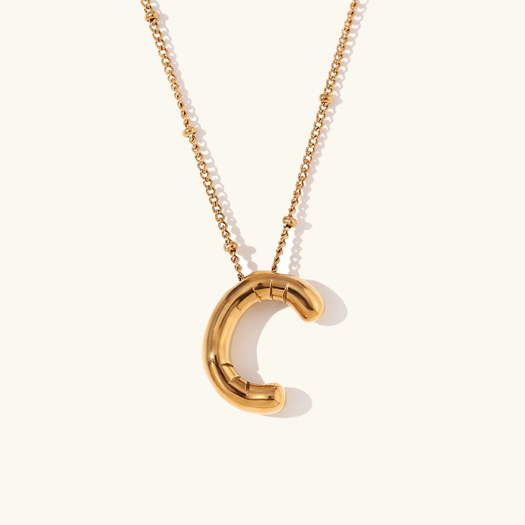 Collier Initiale en Or