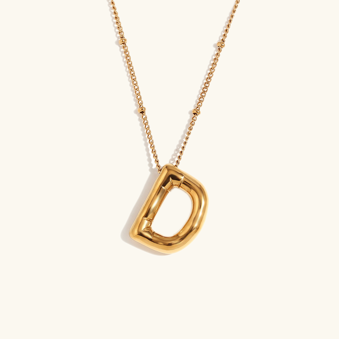Collier Initiale en Or
