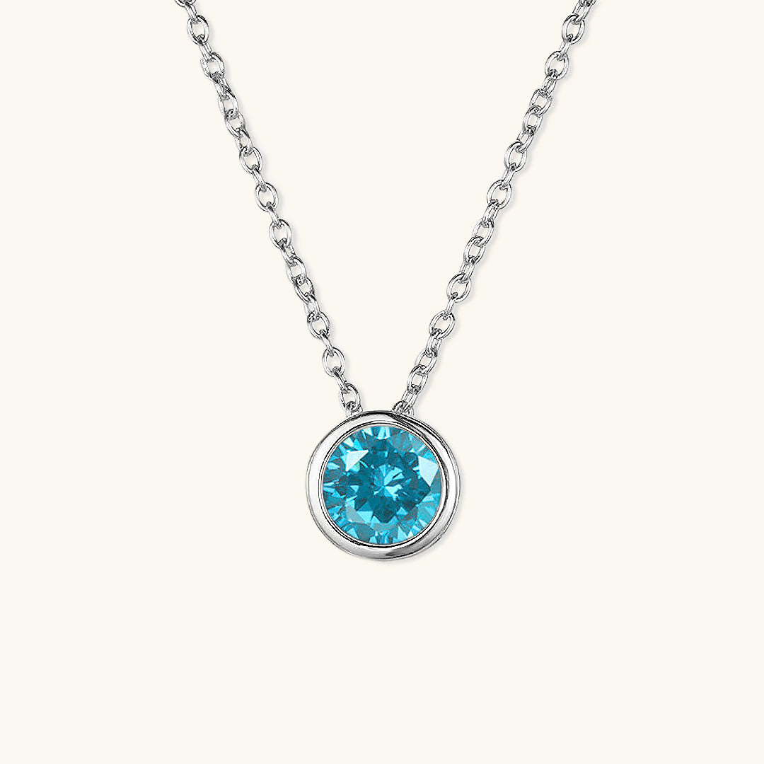 Collier Amelia en Pierre Colorée