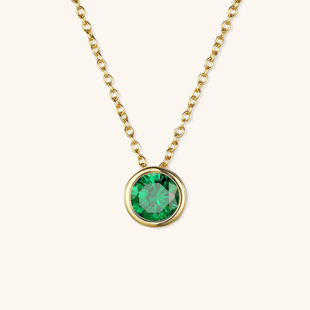 Collier Amelia en Pierre Colorée