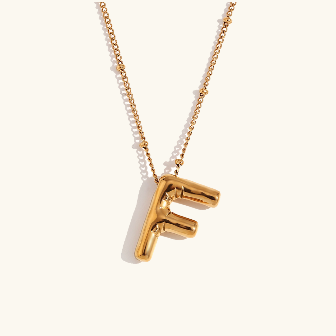 Collier Initiale en Or