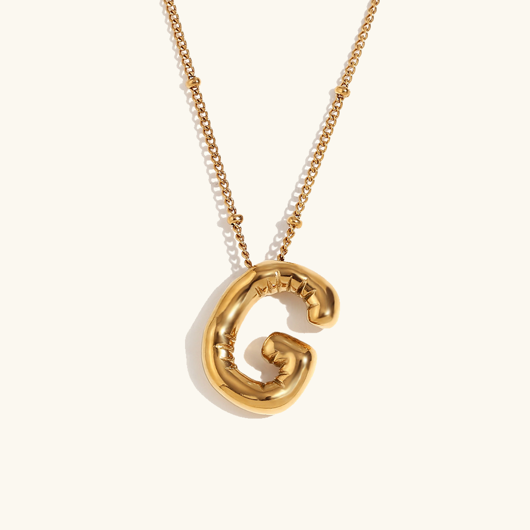 Collier Initiale en Or