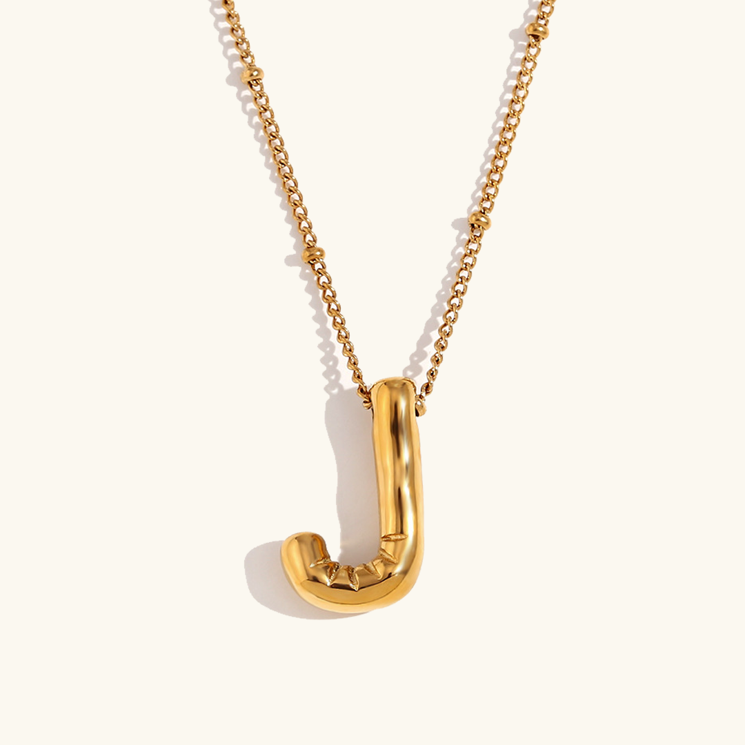 Collier Initiale en Or