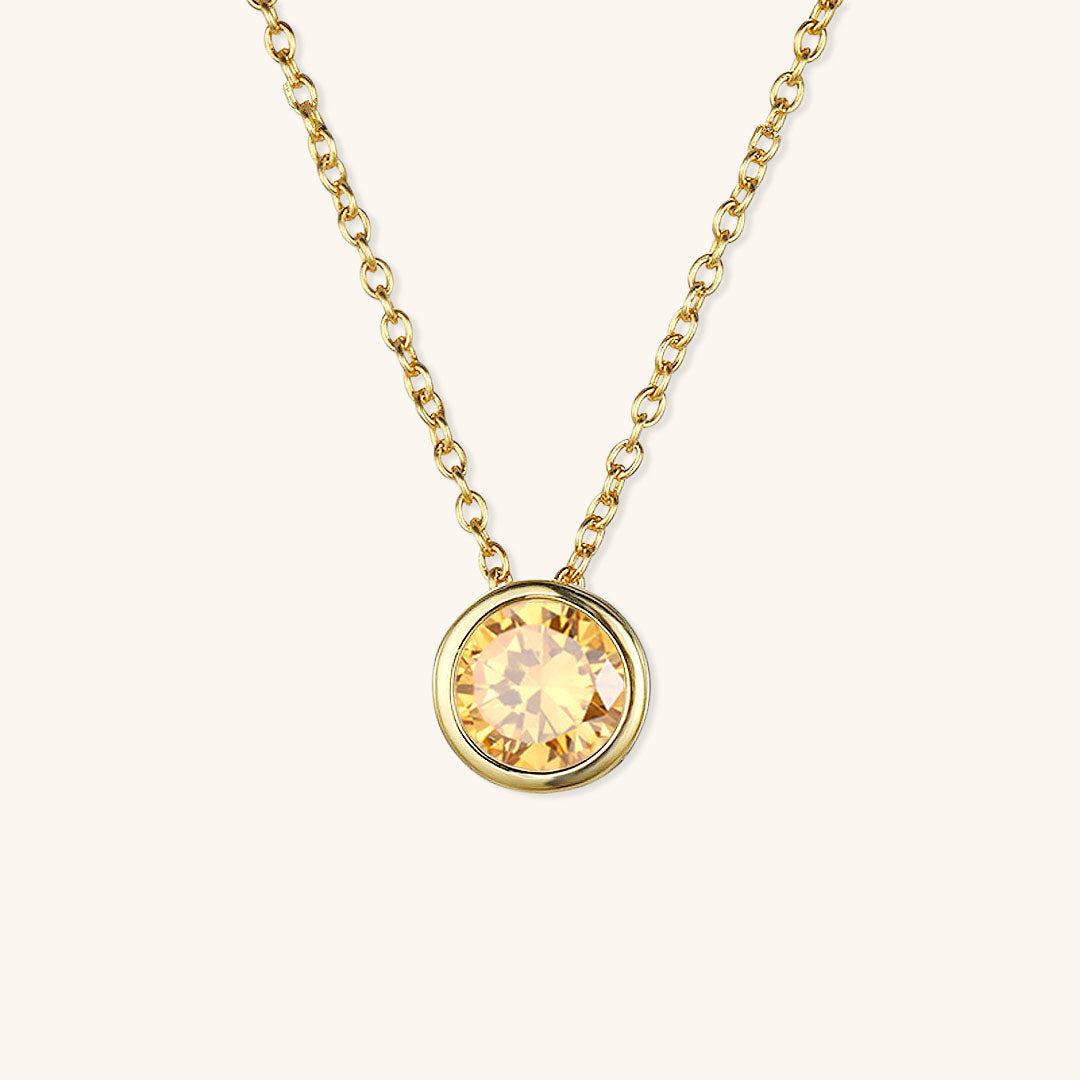 Collier Amelia en Pierre Colorée
