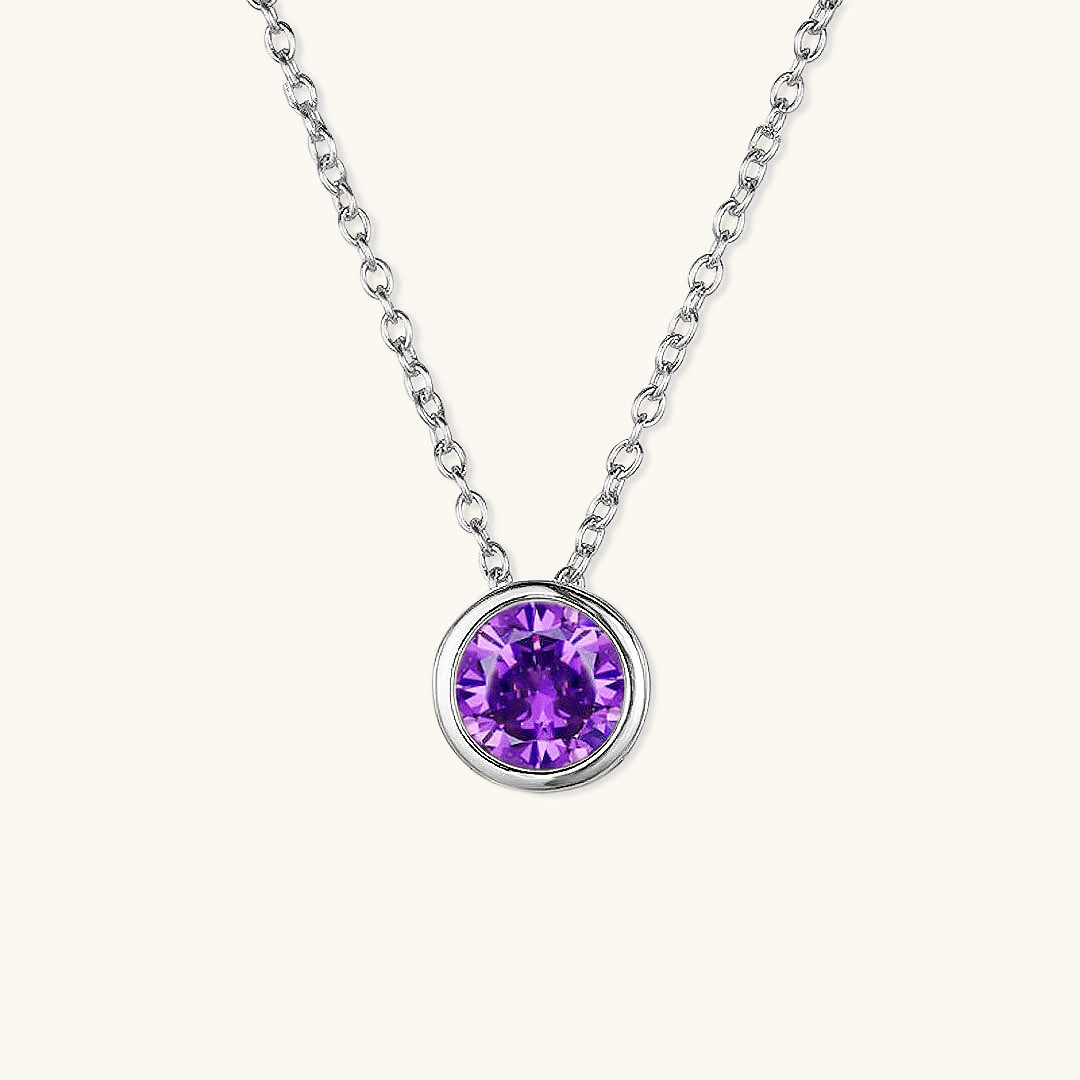 Collier Amelia en Pierre Colorée