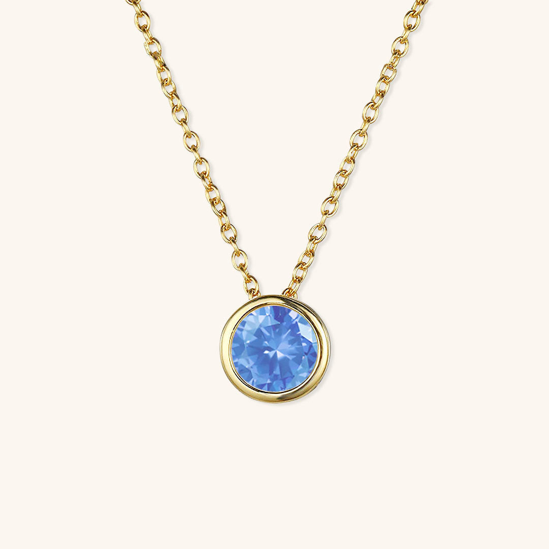 Collier Amelia en Pierre Colorée