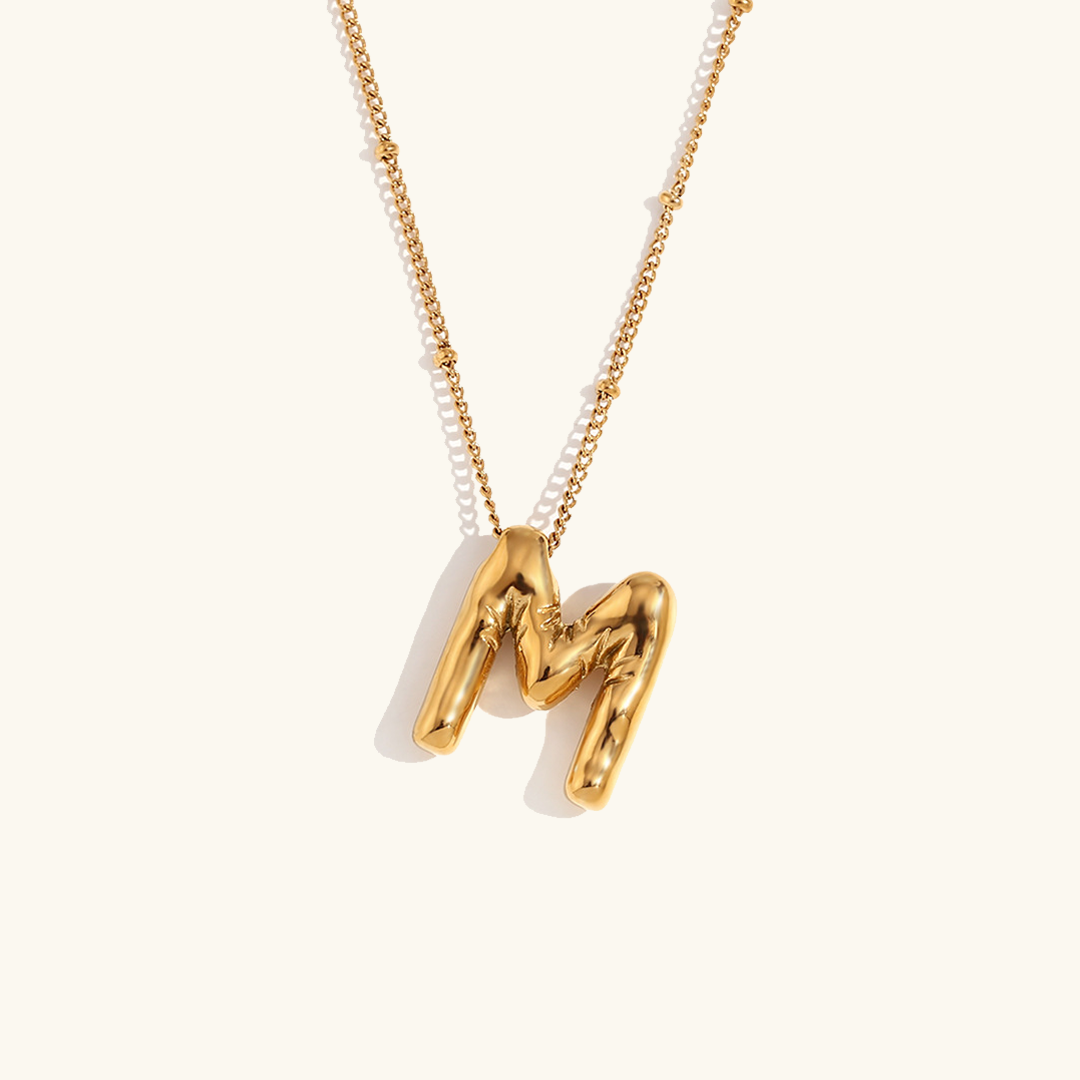 Collier Initiale en Or