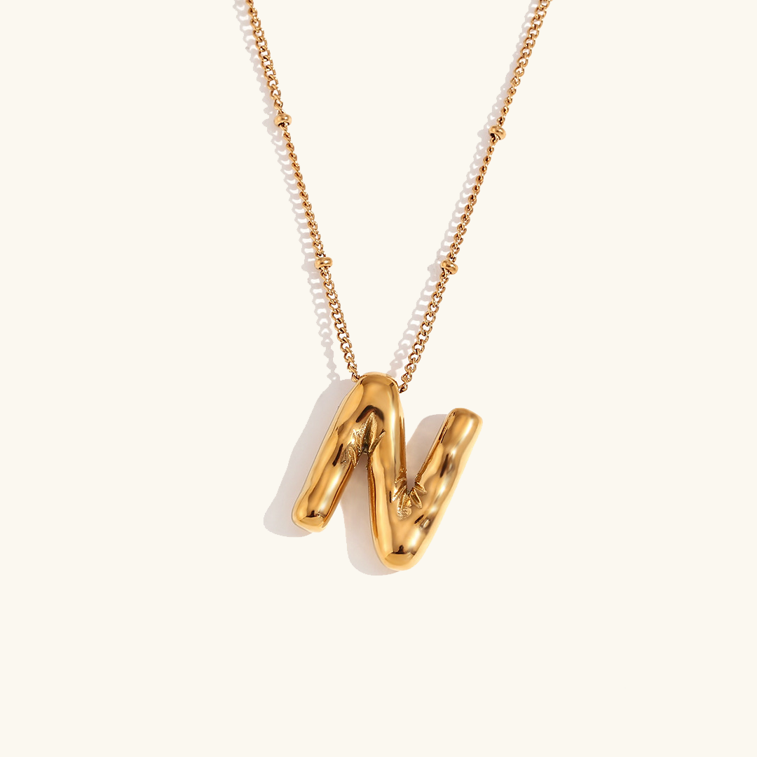 Collier Initiale en Or