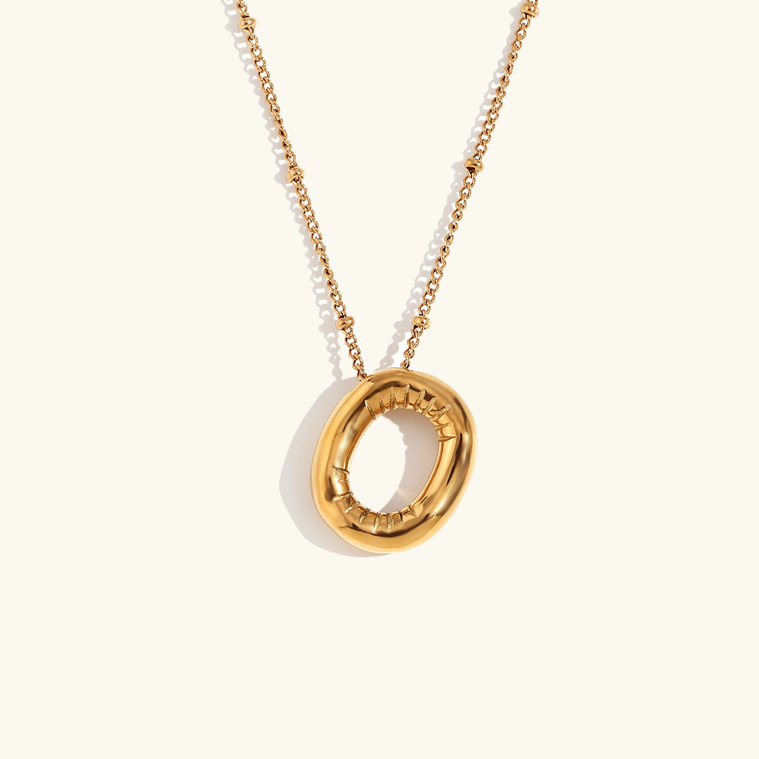 Collier Initiale en Or