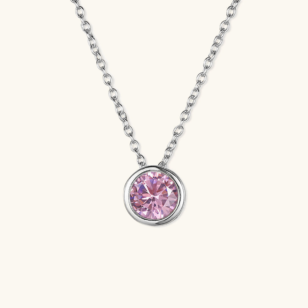 Collier Amelia en Pierre Colorée