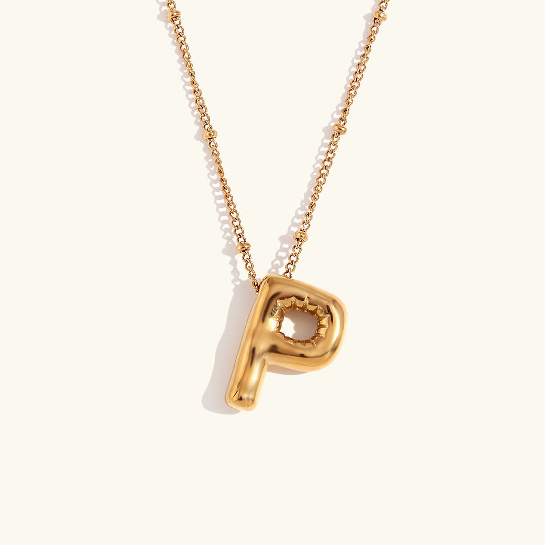 Collier Initiale en Or