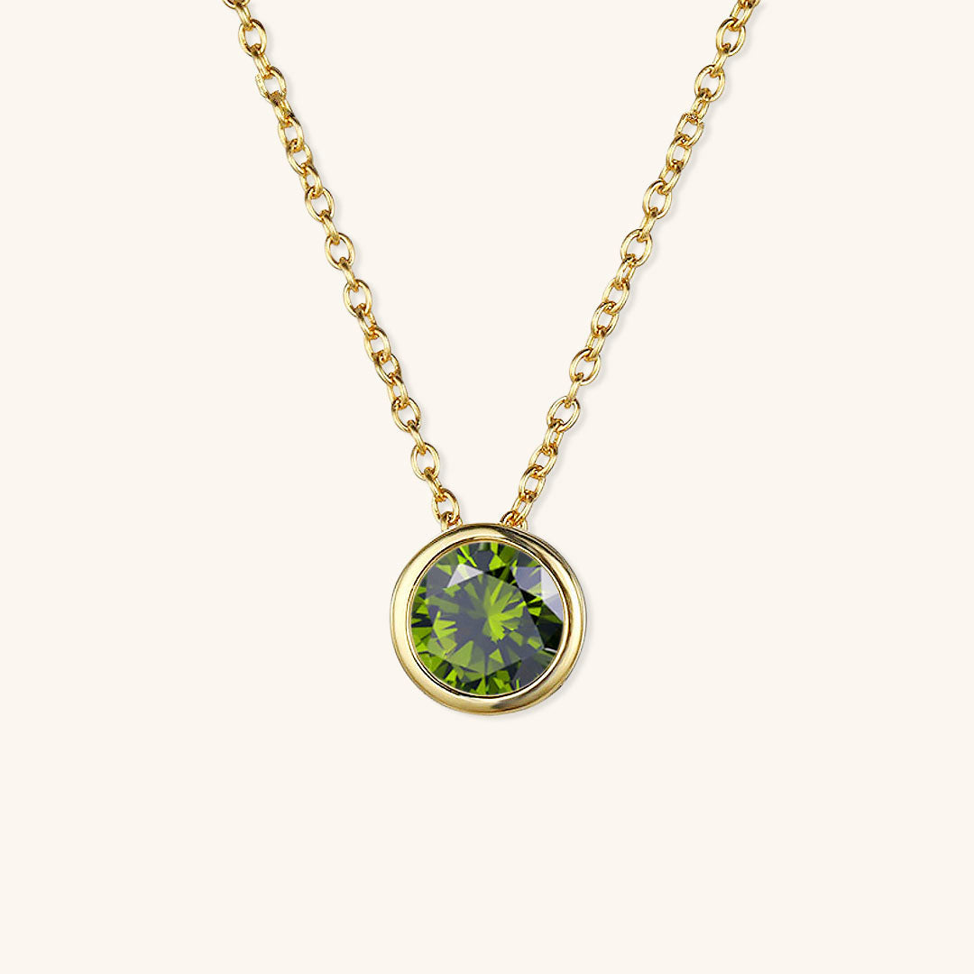 Collier Amelia en Pierre Colorée