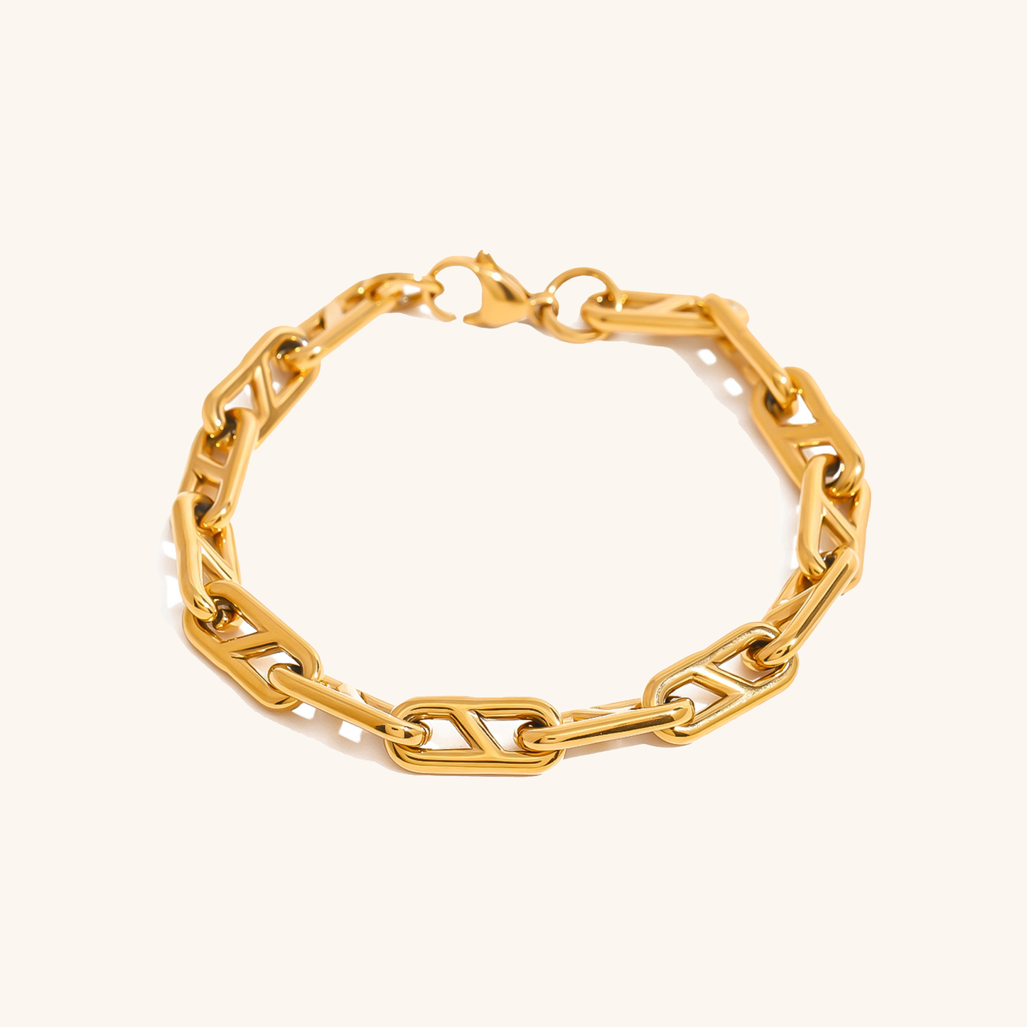 Bracelet Chaîne Plaqué Or Melissa
