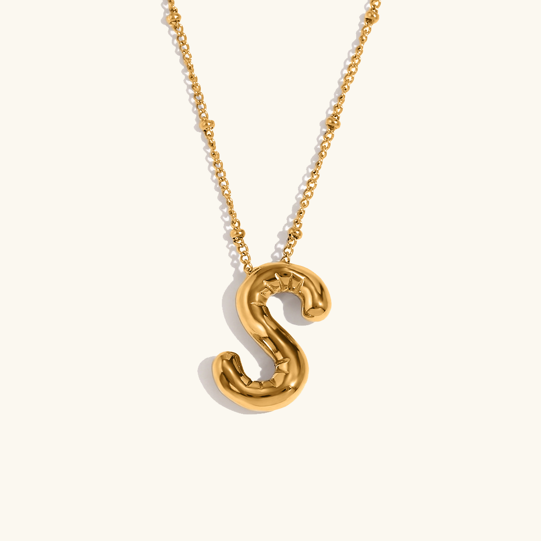 Collier Initiale en Or