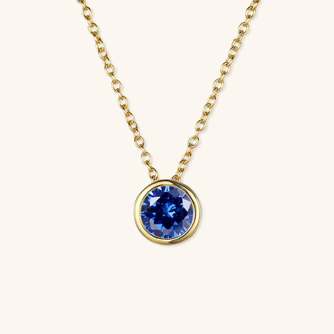 Collier Amelia en Pierre Colorée