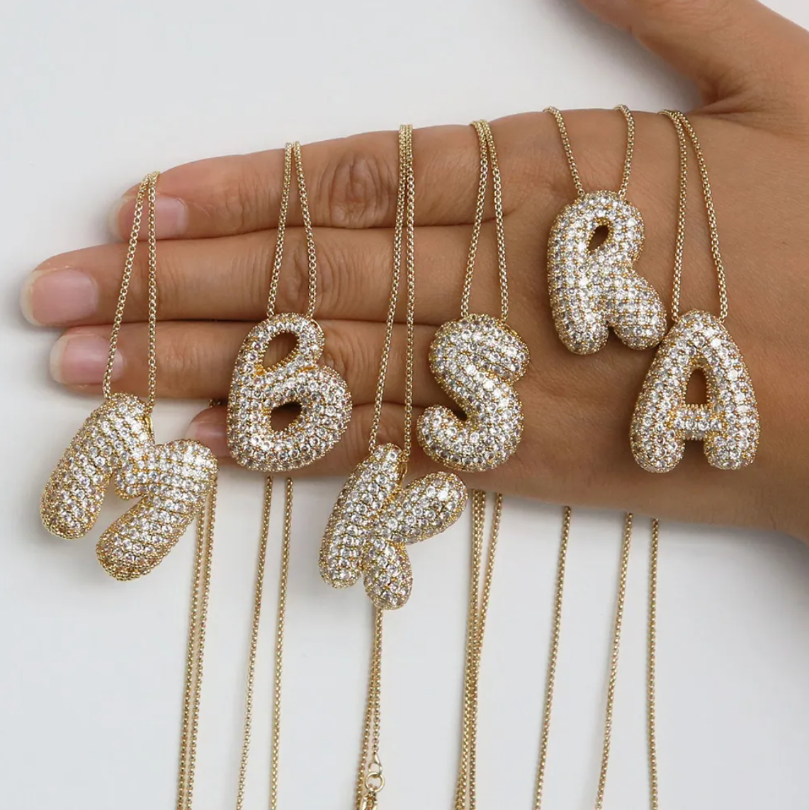 Collier Diamant Avec Initiale