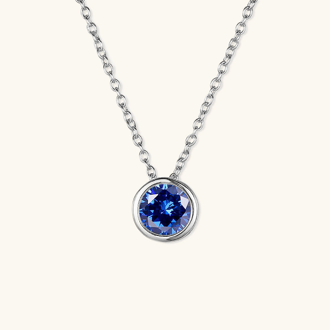 Collier Amelia en Pierre Colorée