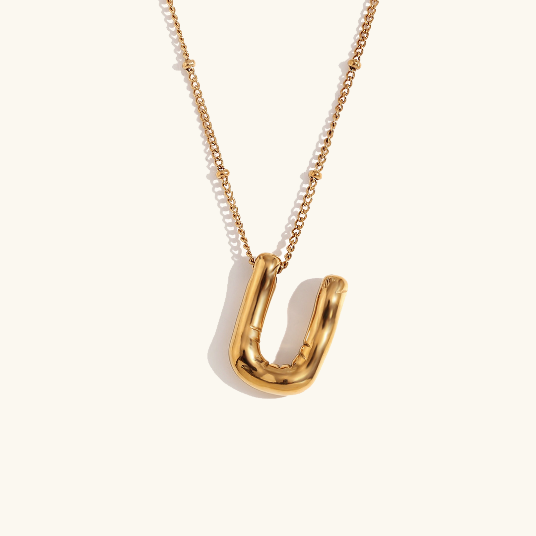 Collier Initiale en Or