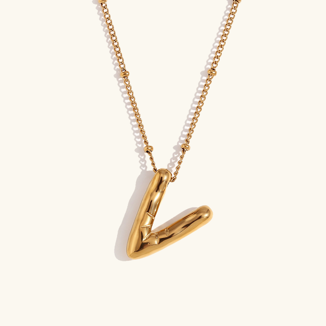 Collier Initiale en Or