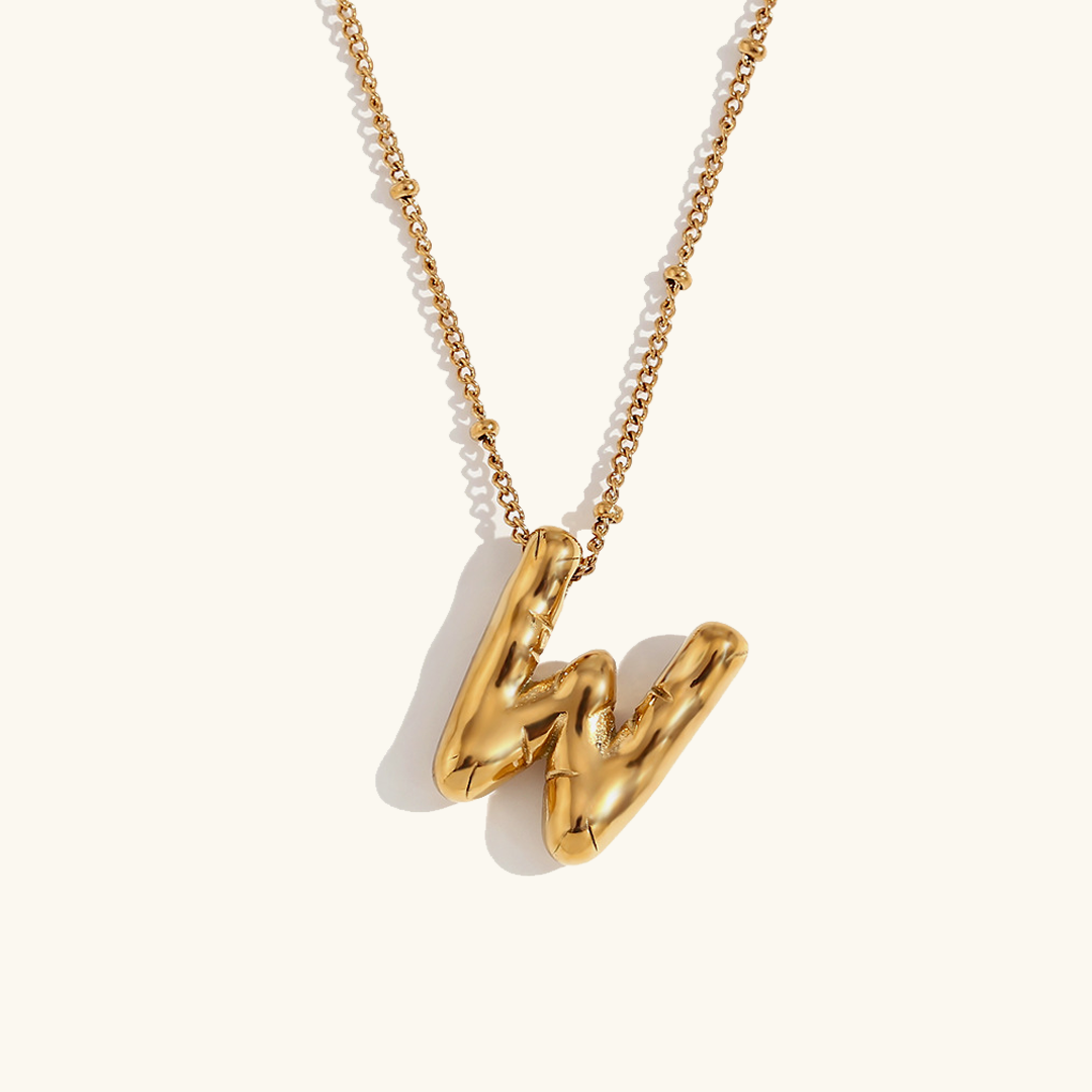 Collier Initiale en Or
