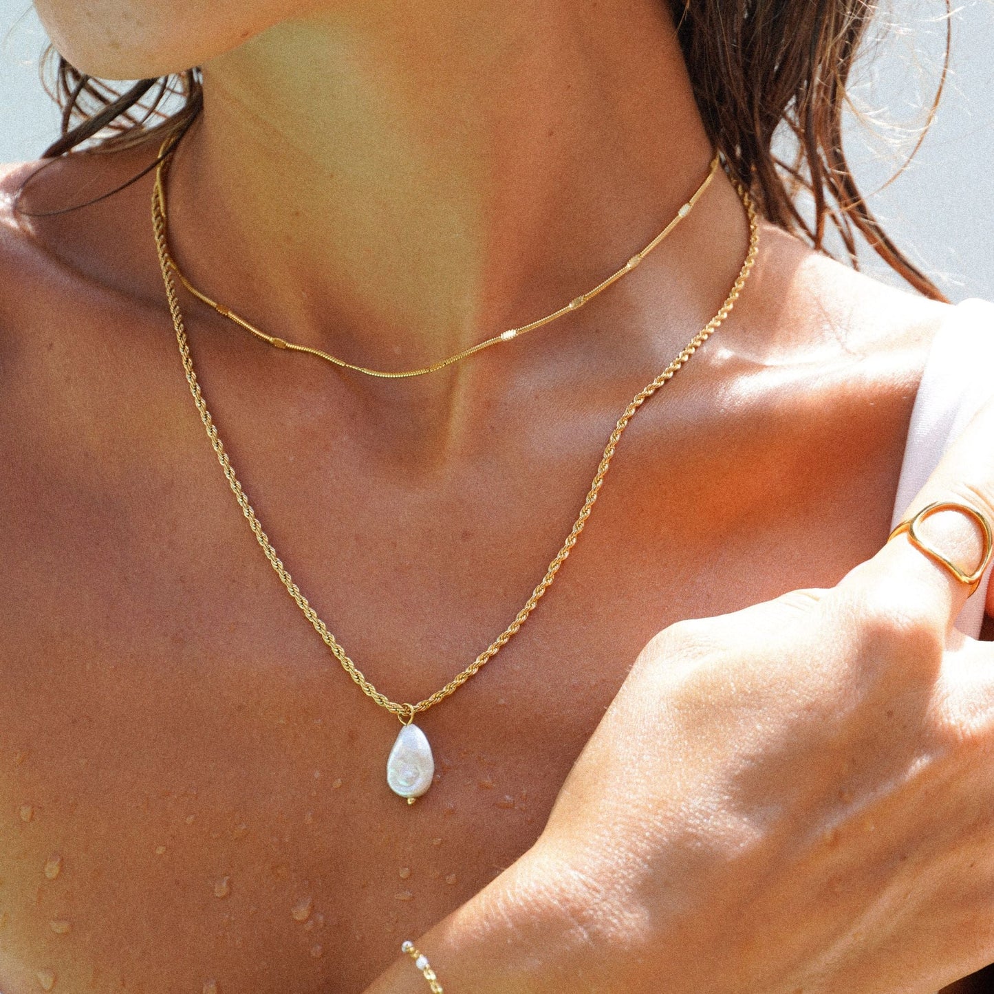 Collier Perle Audacieux