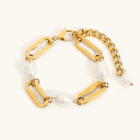 Bracelet Chaîne Perles Janna