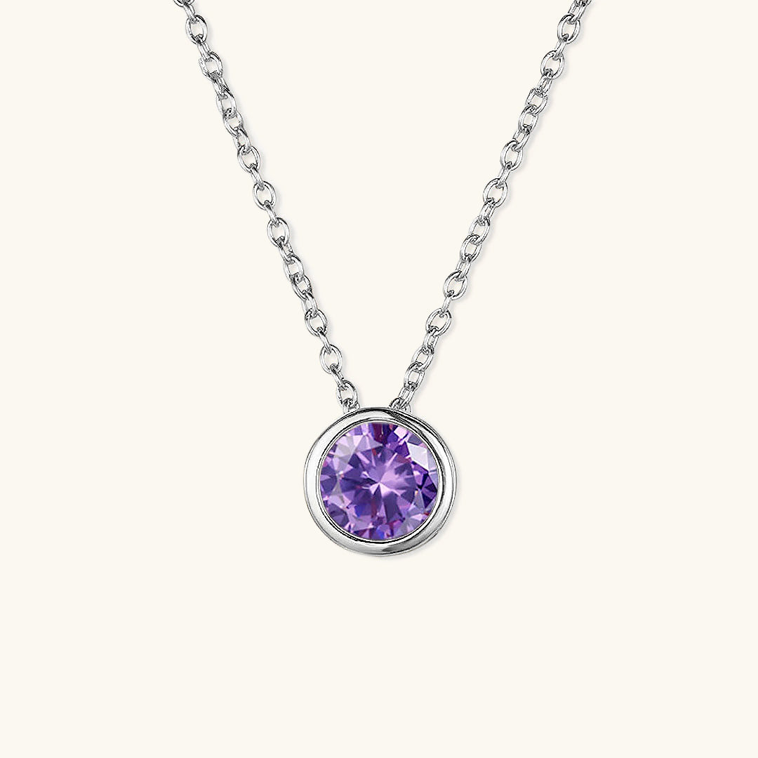 Collier Amelia en Pierre Colorée