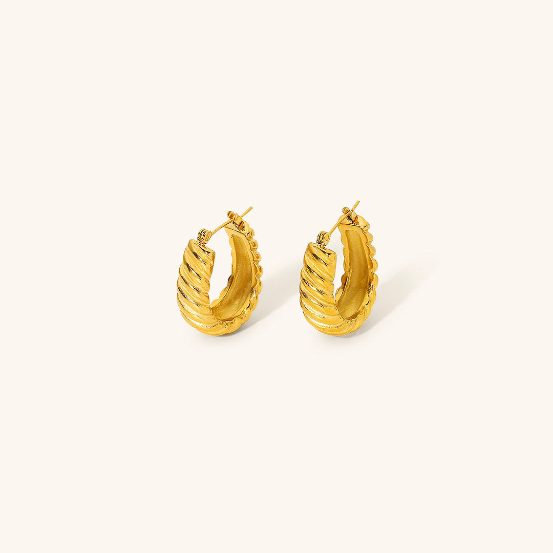 Boucles D’oreilles Lina Dorées