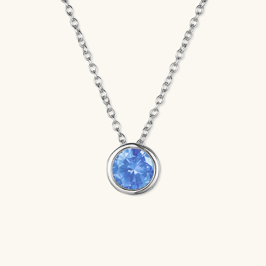 Collier Amelia en Pierre Colorée