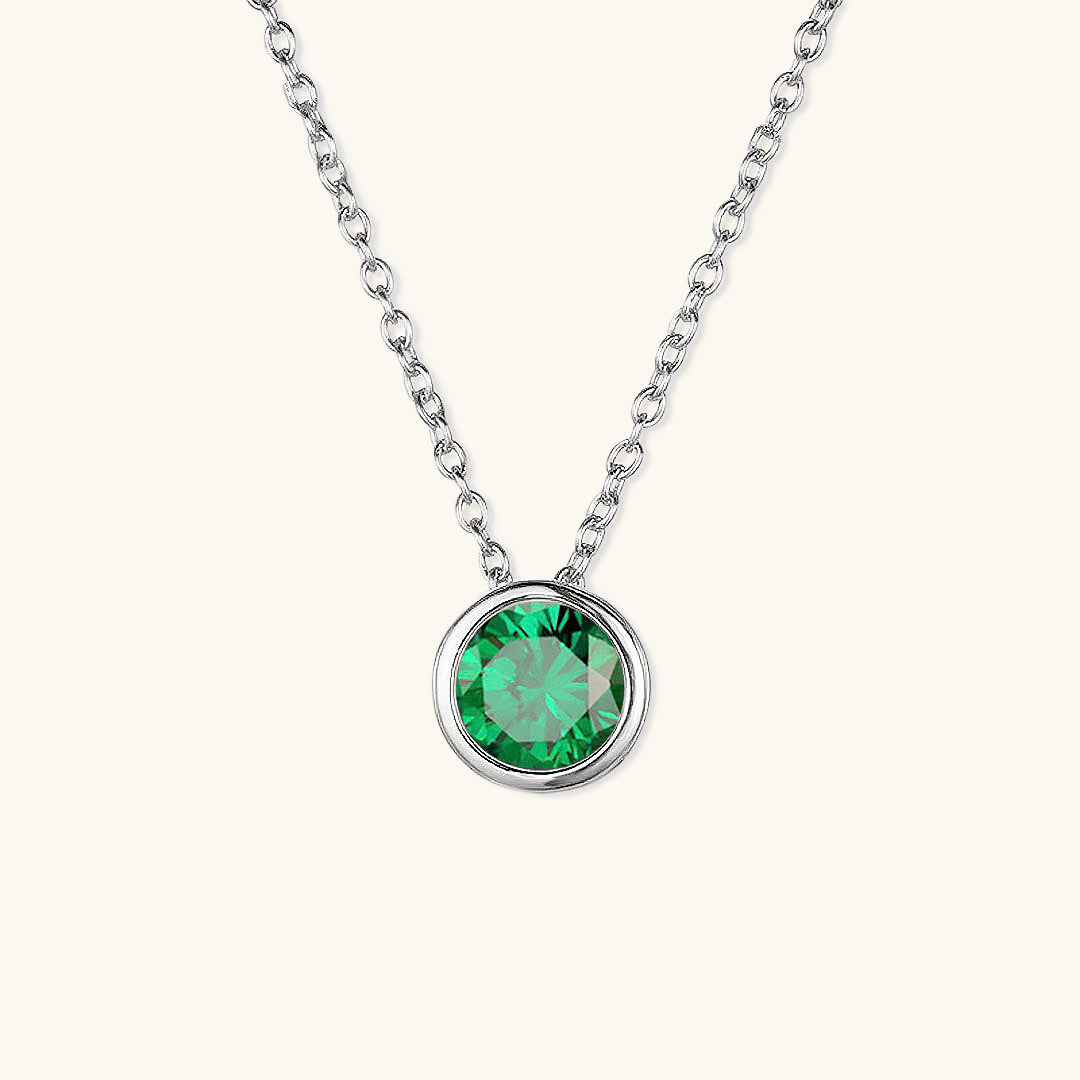 Collier Amelia en Pierre Colorée
