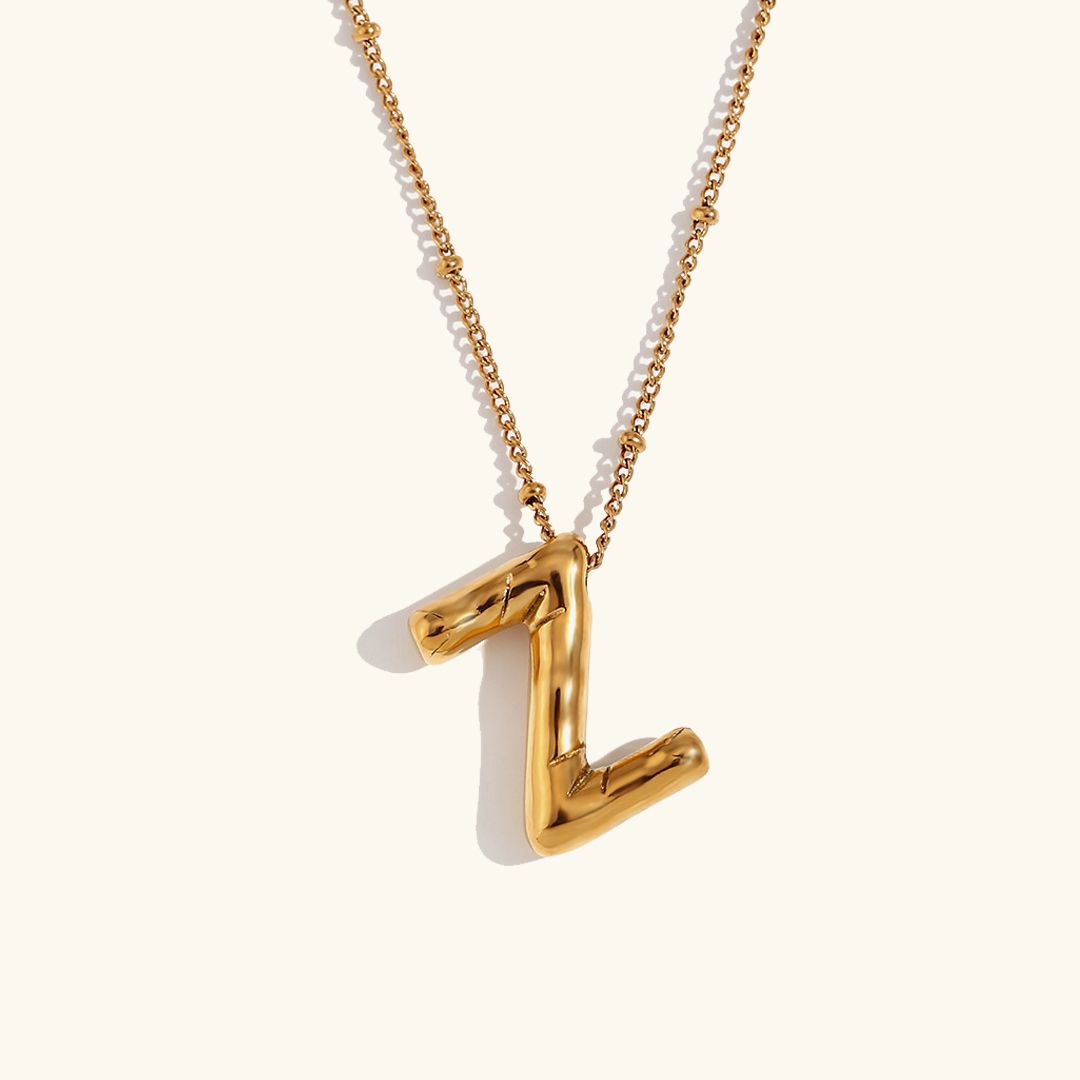 Collier Initiale en Or